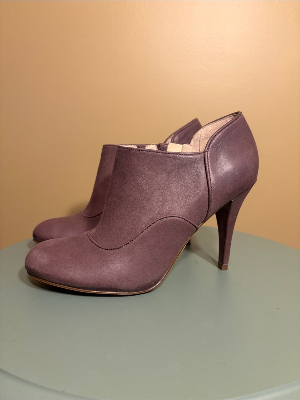 Rockport Lilac High-Heel Ankle Booties